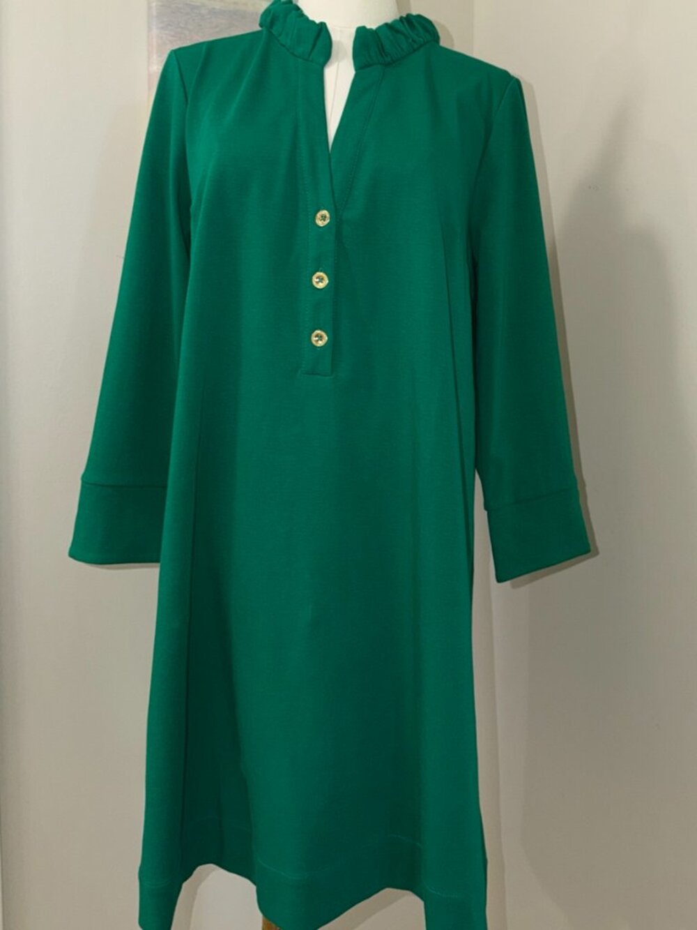 Lilly Pulitzer Knightley Dress - Size Medium - Fiddle Leaf Green NWT 🍃
